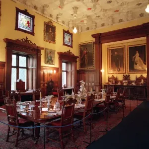 Glamis Castle Dining Room Print Glamis Castle Dining Room Print