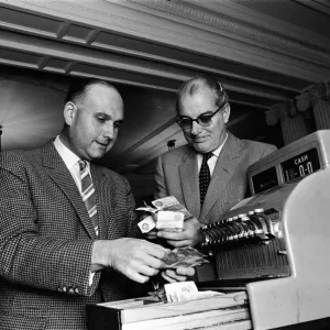 Vintage Print of Gerald Thomas and Peter Rogers, 1964 Vintage Print of Gerald Thomas and Peter Rogers, 1964