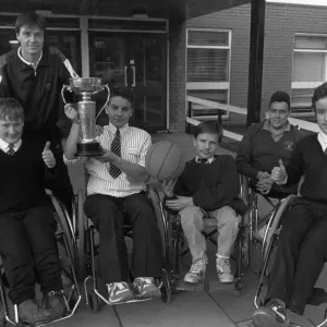 Print: Disabled youngsters bring national trophy to the North East Print: Disabled youngsters bring national trophy to the North East