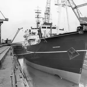 Smiths Dock Print: The Discovery, 11th September 1980 Smiths Dock Print: The Discovery, 11th September 1980