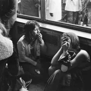 David Cassidy at Heathrow Airport, 1973 Print David Cassidy at Heathrow Airport, 1973 Print