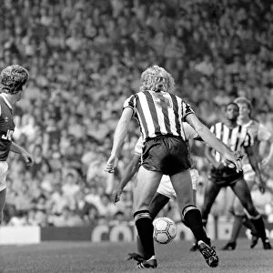 Division 1 football. Arsenal 0 v. Newcastle 0. September 1985 LF15-22-032