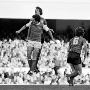 Division 1 football. Arsenal 2 v. Sunderland 2. October 1980 LF04-44 Division 1 football. Arsenal 2 v. Sunderland 2. October 1980 LF04-44