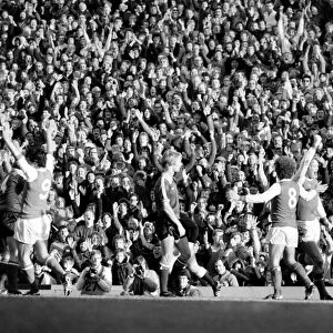 Division 1 football. Arsenal 2 v. Sunderland 2. October 1980 LF04-44-092