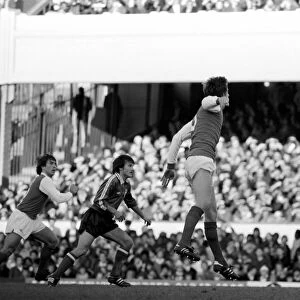 Division 1 football. Arsenal 2 v. Sunderland 2. October 1980 LF04-44-101