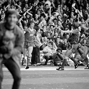 Division 1 football. Queens Park Rangers 0 v. Liverpool 1. October 1983 LF14-09-095