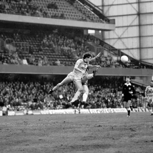 Division 2 football. Chelsea 2 v. Burnley 1 December 1982 LF11-27-009