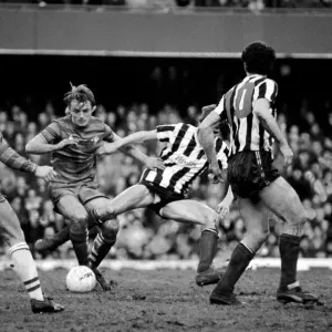 Division 2 football. Chelsea 2 v. Grimsby 3 December 1983 LF14-27-079