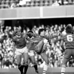 Division 2 football. Chelsea 3 v. Charlton 2. October 1983 LF14-12-031