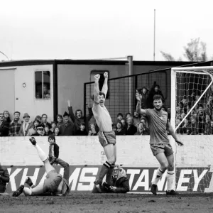 Division 2 football. Watford 1 v. Chelsea 0. February 1982 LF08-38-016 Division 2 football. Watford 1 v. Chelsea 0. February 1982 LF08-38-016