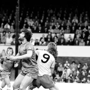 Division 2 football. Watford 1 v. Chelsea 0. February 1982 LF08-38-036