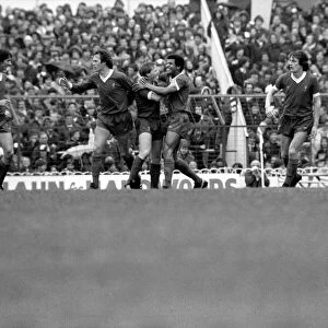 Division One Football 1980 / 81 Season. Tottenham Hotspur v Liverpool, White Hart Lane