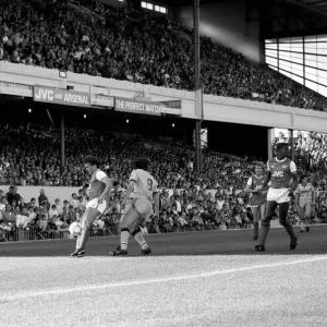 Fußballliga Division One Saison 1985/86, Arsenal gegen Aston Villa im Highbury-Stadion
