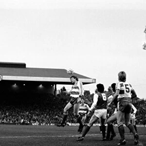 Division One Football 1985 / 86 Season. Arsenal v. Queens Park Rangers, Highbury
