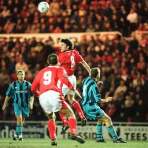 Divison One match, Middlesbrough 6 -0 Swindon Town held at the Riverside Stadium