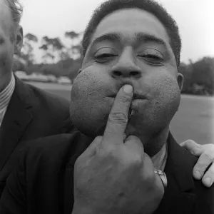 Dizzy Gillespie Músico de Jazz Junio 1963 en Fort Belvedere cerca de Ascot.