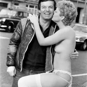 DJ Tony Blackburn got a surprise 40th birthday present after he finished his Radio One DJ Tony Blackburn got a surprise 40th birthday present after he finished his Radio One