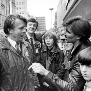 Doctor David Owen finds canvassing fact to face just how he likes it, no holds barred Doctor David Owen finds canvassing fact to face just how he likes it, no holds barred