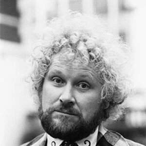 Doctor Who actor Colin Baker, photocall. 20th October 1986