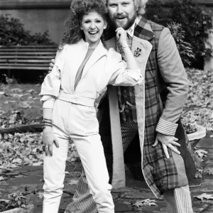 Doctor Who actor Colin Baker, photocall with new assistant, actress Bonnie Langford