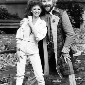Doctor Who actor Colin Baker, photocall with new assistant, actress Bonnie Langford