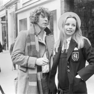Doctor Who, actor Tom Baker - the 4th Doctor - pictured with fellow Time Lord Romana Doctor Who, actor Tom Baker - the 4th Doctor - pictured with fellow Time Lord Romana