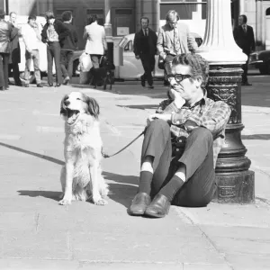 The dog that has to yawn to order. March 27th 1973 An audition took place in Broad The dog that has to yawn to order. March 27th 1973 An audition took place in Broad