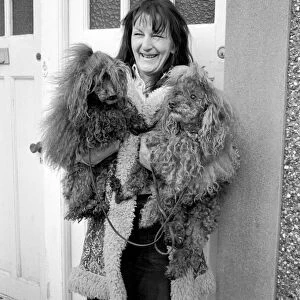 Dogs evicted. Mrs. Fay Hughes. January 1975 75-00437-009