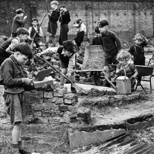 Peckham Children's Playground, 13th May 1948 Print Peckham Children's Playground, 13th May 1948 Print