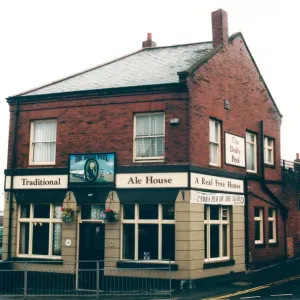 Colour Print of The Dolly Peel pub on Commercial Road