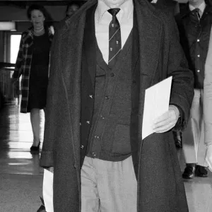 Don Bradman ex Australian Cricketer arriving at Heathrow Airport Don Bradman ex Australian Cricketer arriving at Heathrow Airport