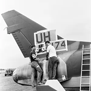 Don Wilcox and John Foskey, members of the United States Air Force