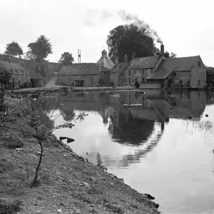 The Donnington Brewery at Stow on the Wold. 5th July 1963 The Donnington Brewery at Stow on the Wold. 5th July 1963