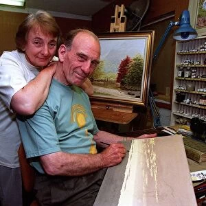 Doug Bower who made fake corn crop circles at home 1994