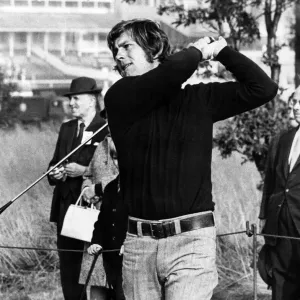 Doug McClelland, in action, 5th October 1972 Doug McClelland, in action, 5th October 1972
