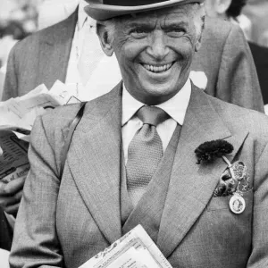 Douglas Fairbanks Jnr at the Derby - June 1979 08 / 06 / 1979 Douglas Fairbanks Jnr at the Derby - June 1979 08 / 06 / 1979