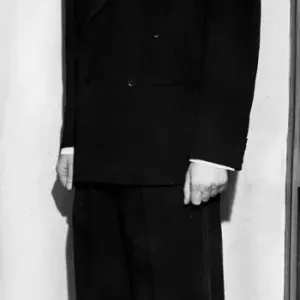 Douglas Howell Daily Mirror reporter, October 1949