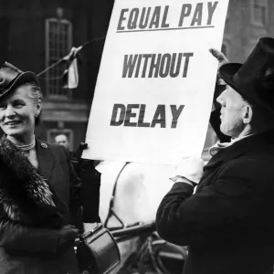 Dr Edith Summerskill MP for Fulham West seen here outside the Houses of Parliament after Dr Edith Summerskill MP for Fulham West seen here outside the Houses of Parliament after