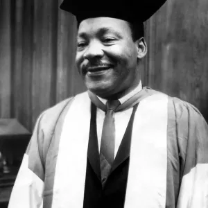 Dr Martin Luther King, the American civil rights leader Dr Martin Luther King, the American civil rights leader