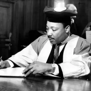 Dr Martin Luther King, the American civil rights leader Dr Martin Luther King, the American civil rights leader