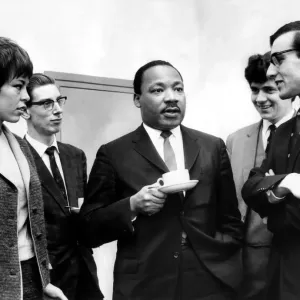 Dr Martin Luther King, the American civil rights leader Dr Martin Luther King, the American civil rights leader