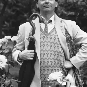 Dr Who alias Sylvestor McCoy seen here at a press conference to promote the new series Dr Who alias Sylvestor McCoy seen here at a press conference to promote the new series