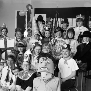 Dragon Slayers at Bradley Junior School put on a production of a traditional English play Dragon Slayers at Bradley Junior School put on a production of a traditional English play