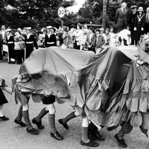 Garston Carnival 1979 Print: The Dragon's Grand Parade