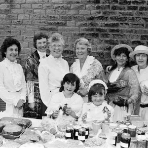 Dressed for the occasion- stallholders at Slaithwaithe Elizabethan fair Dressed for the occasion- stallholders at Slaithwaithe Elizabethan fair