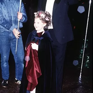 Drew Barrymore at Premiere of "ET"film December 1982
