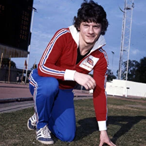 Drew McMaster sport athletics 1976 great britain tracksuit