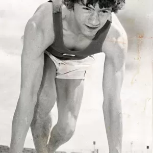 Drew Mcmaster Sport athletics circa 1978 training at Mewdowbank