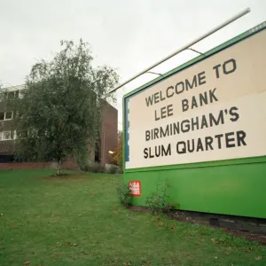 Drivers into Birmingham city centre are greeted by a new sign in Bristol Street with Drivers into Birmingham city centre are greeted by a new sign in Bristol Street with