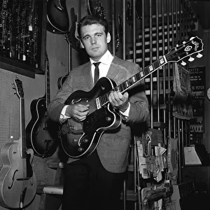 Duane Eddy American guitarist November 1963